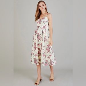 cline eyelet midi dress Gem